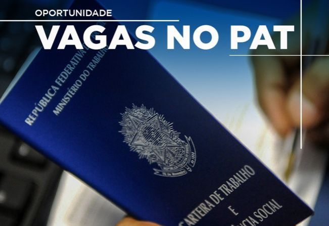 PAT tem oportunidades de emprego em Paraguaçu Paulista