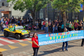 Foto - Desfile de 7 de Setembro do Centenário de Paraguaçu Paulista