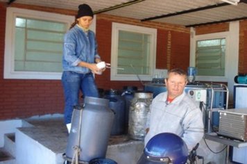 Foto - Funcionamento Piloto da Pasteurização de Leite em Paraguaçu