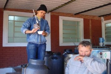 Foto - Funcionamento Piloto da Pasteurização de Leite em Paraguaçu