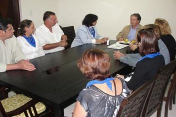 Foto - Visita do Deputado Edson Aparecido