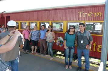 Foto - Passeio Trem Turístico e Cultural em parceria com o Sesc Thermas de Presidente Prudente