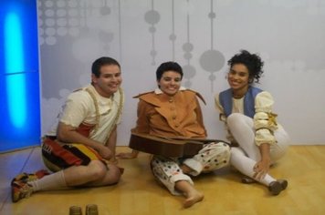 Foto - Grupo Teatral Paraguaçuense Trupe Kei na TV Band