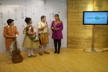 Foto - Grupo Teatral Paraguaçuense Trupe Kei na TV Band