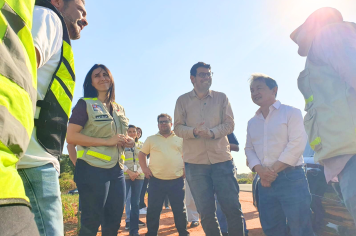 Secretária estadual visita Paraguaçu Paulista e acompanha obras de recapeamento em estradas vicinais