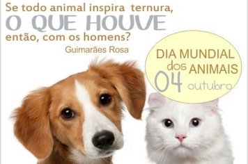 Paraguaçu comemora o Dia Mundial Dos Animais