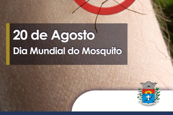 Paraguaçu Paulista reforça cuidados no Dia Mundial Contra os Mosquitos
