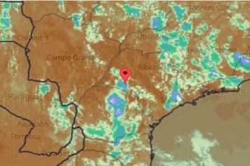 Paraguaçu poderá ter chuva a partir desta quinta-feira, 13