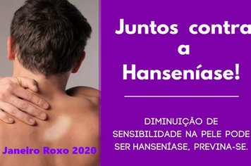 Janeiro Roxo é o mês de conscientização sobre a hanseníase