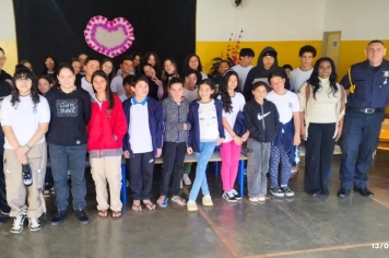 'Maio Amarelo' leva conscientização no trânsito para alunos da Roseta