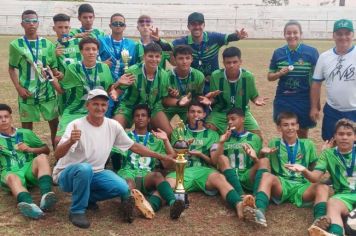 Finais do Campeonato Municipal de Futebol Categoria Menores aconteceram no fim de semana