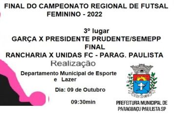 Final do Futsal Regional Feminino