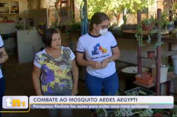 TV Tem acompanha ações de Paraguaçu contra dengue