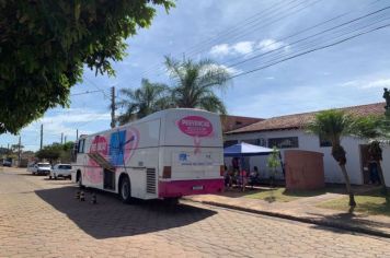 Paraguaçu recebe o ônibus de coleta de preventivo no dia 15 de março