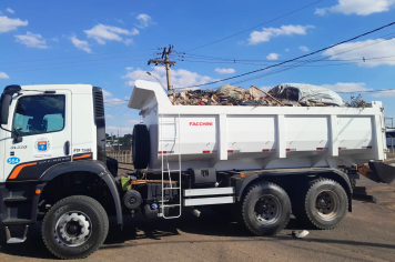 Secretaria de Obras intensifica operação de limpeza contra descarte irregular em Paraguaçu Paulista