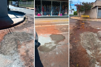 Prefeitura retoma ações de tapa-buracos e melhora condições das vias em Paraguaçu Paulista