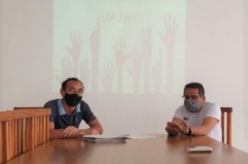 Audiência Pública sobre LOA 2021 da Prefeitura de Paraguaçu Paulista