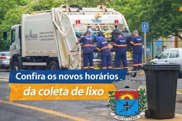 Meio Ambiente divulga novos horários da coleta de lixo para garantir mais eficiência em Paraguaçu Paulista