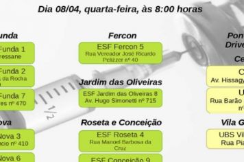 Mais uma etapa de vacinação contra a gripe, para idosos e profissionais da Saúde, ocorre em Paraguaçu nesta quarta, dia 8