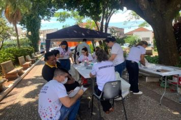 Ação na Praça da Matriz comemorou o Dia Mundial da Saúde em Paraguaçu Paulista