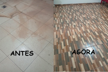 Reforma no Ginásio “Padilha” garante novo piso e mais conforto para atletas