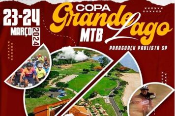 Copa Grande Lago de Mountain Bike será atração no próximo final de semana em Paraguaçu Paulista
