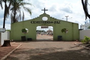 Obras no Cemitério da Paz devem ser realizadas até 27 de outubro