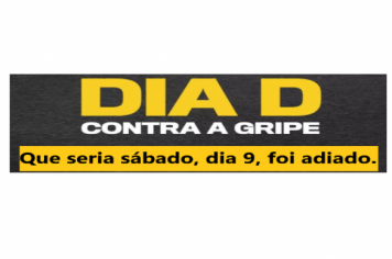 Paraguaçu anuncia cancelamento do Dia D de vacinação contra a gripe por causa da pandemia