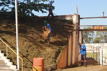 Estádio Municipal está sendo preparado para os jogos da 