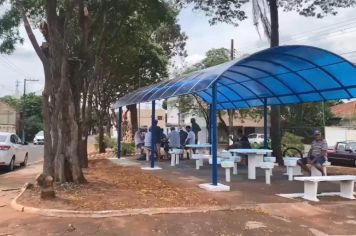 Prefeitura entrega cobertura da Praça Dona Lídia