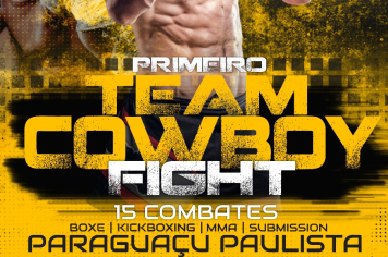 Paraguaçu vai sediar grande evento de Boxe, Kickboxing, MMA e Submission