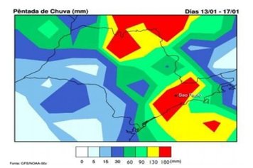 Defesa Civil alerta sobre risco meteorológico nos próximos dias