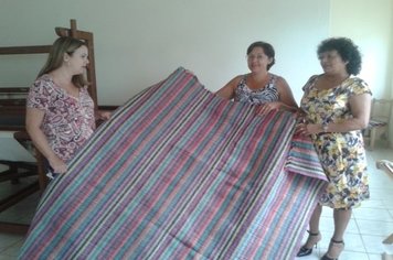 Oficina de Tear “Dona Pureza” em Conceição de Monte Alegre exporta trabalhos