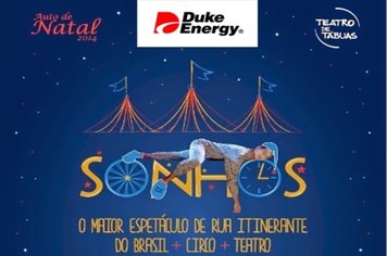 SONHOS – TEATRO DE TÁBUAS  Maior espetáculo de rua itinerante do Brasil será apresentado na próxima semana em Paraguaçu