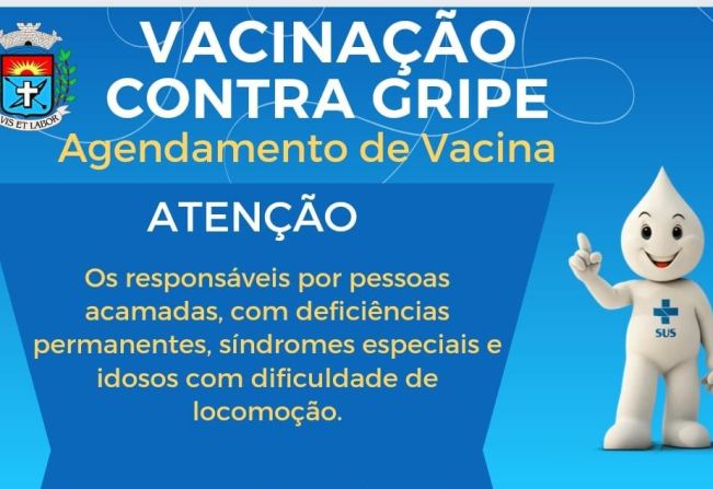 Agendamento para vacina em pessoas com dificuldade de locomoção continua em Paraguaçu 
