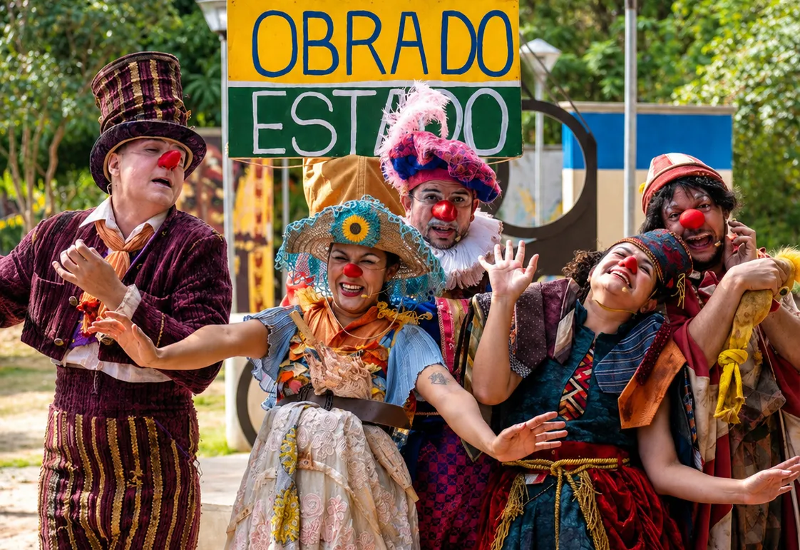 “Migalhas e Misérias em Mi Menor: Um Musical Mentiroso” acontece neste sábado, na Concha Acústica 