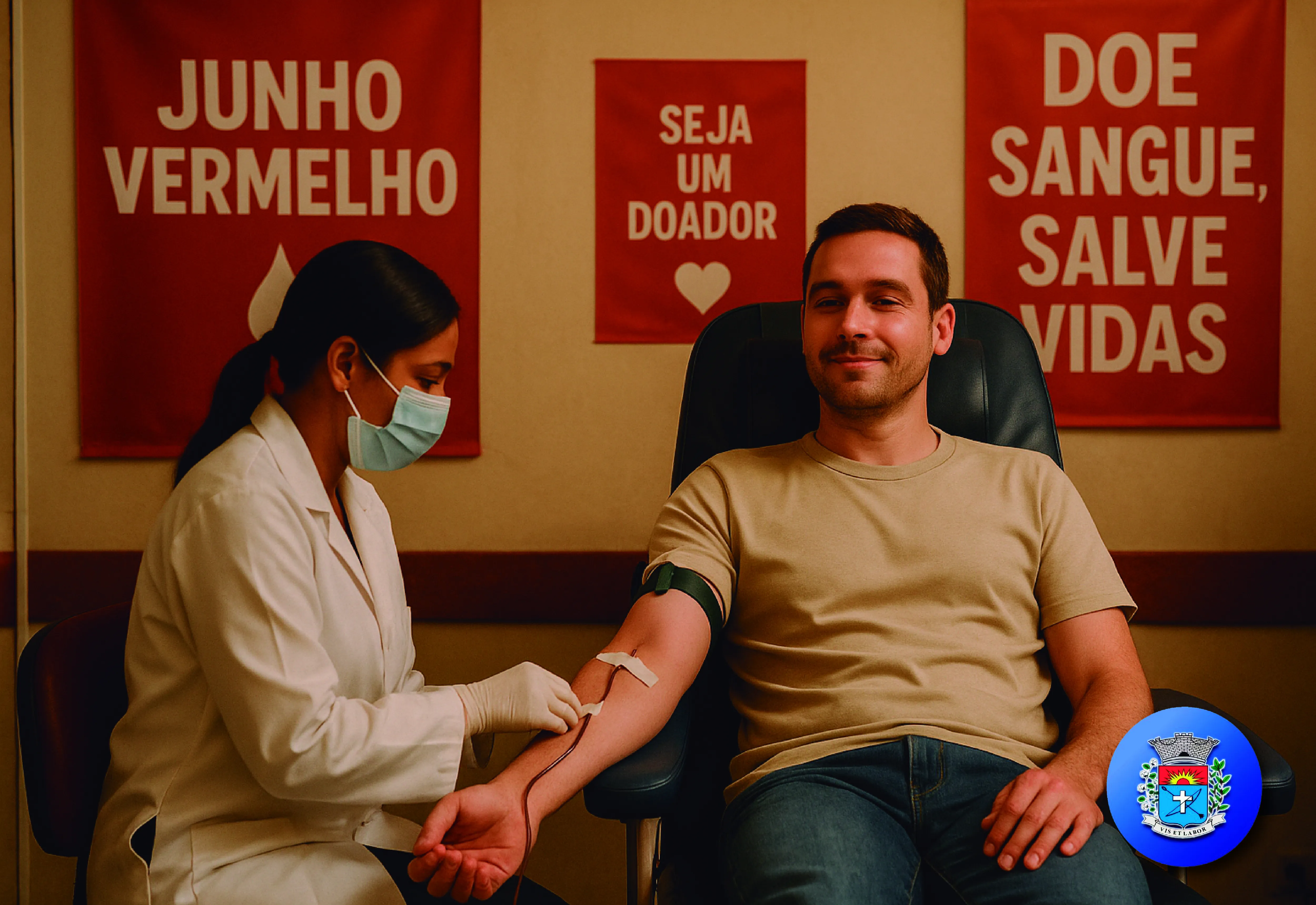 Campanha Junho Vermelho incentiva a doação de sangue e reforça a importância do ato