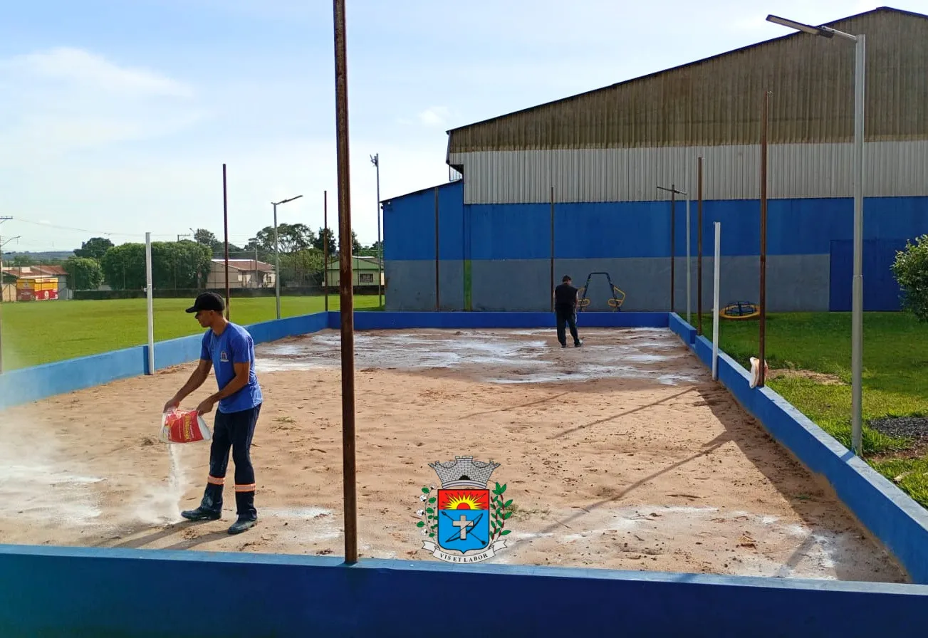 Secretaria de Esportes prepara entrega de quatro modernas quadras de vôlei de areia