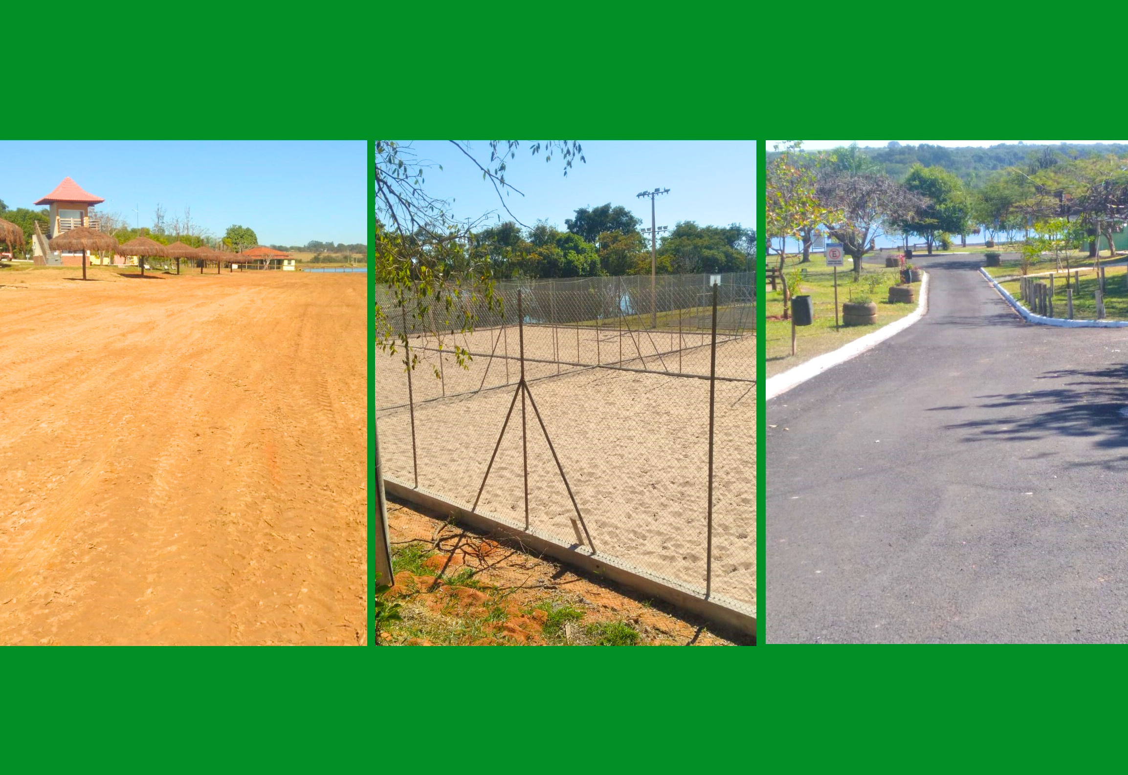 Prefeitura realiza manutenção no Grande Lago, um dos principais cartões-postais de Paraguaçu Paulista