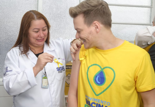 Na luta contra as hepatites virais, Saúde de Paraguaçu realiza campanha Julho Amarelo