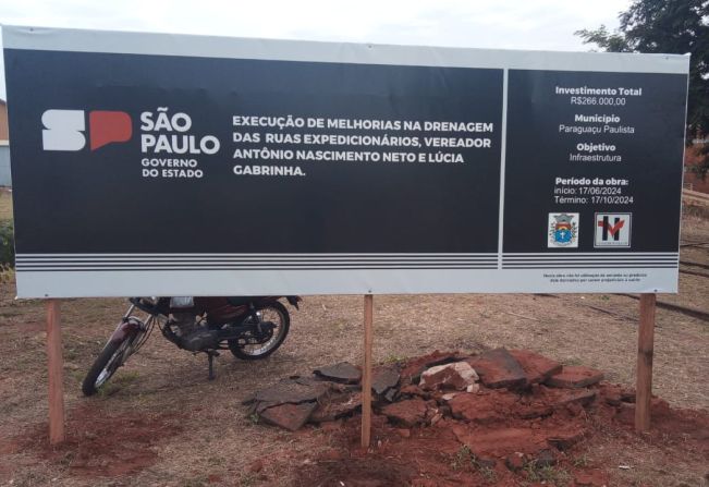 Prefeitura inicia obras de drenagem nas Ruas Expedicionários, Vereador Antônio Nascimento Neto e Lúcia Gabrinha