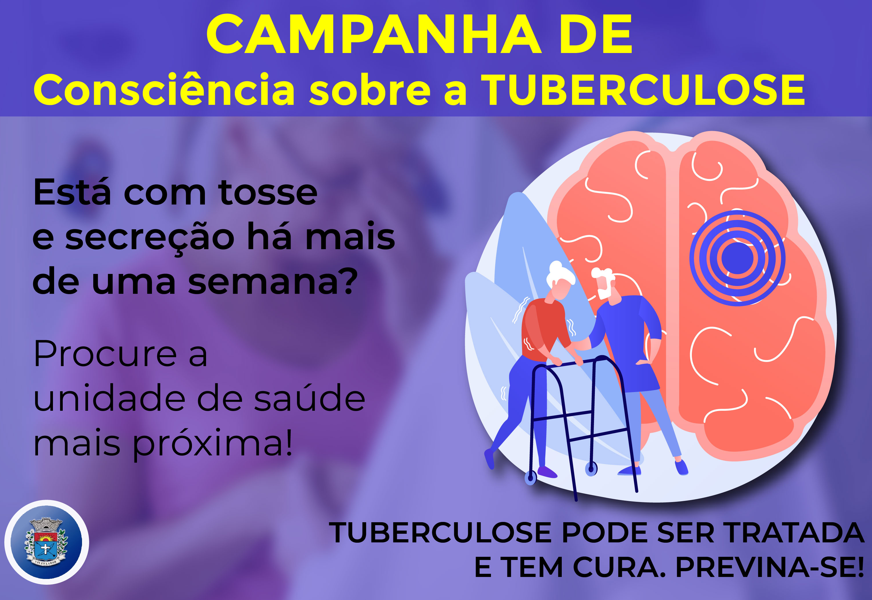  Campanha de Busca Ativa de Tuberculose da Secretaria de Saúde de Paraguaçu Paulista é intensificada até amanhã (30/09)
