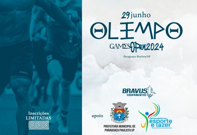 Olimpo Games Open 2024 será realizado pela primeira vez em Paraguaçu Paulista