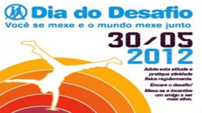 Dia do Desafio será na próxima quarta, 30 de maio