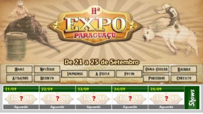 Lançamento da 11ª Expo Paraguaçu foi transferido para o dia 15 de abril