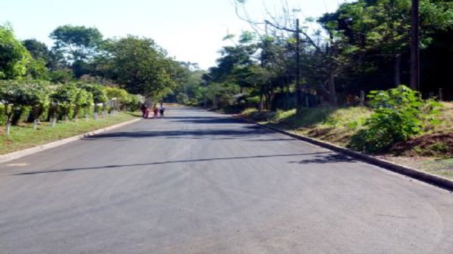 Concluída a pavimentação no distrito de Sapezal