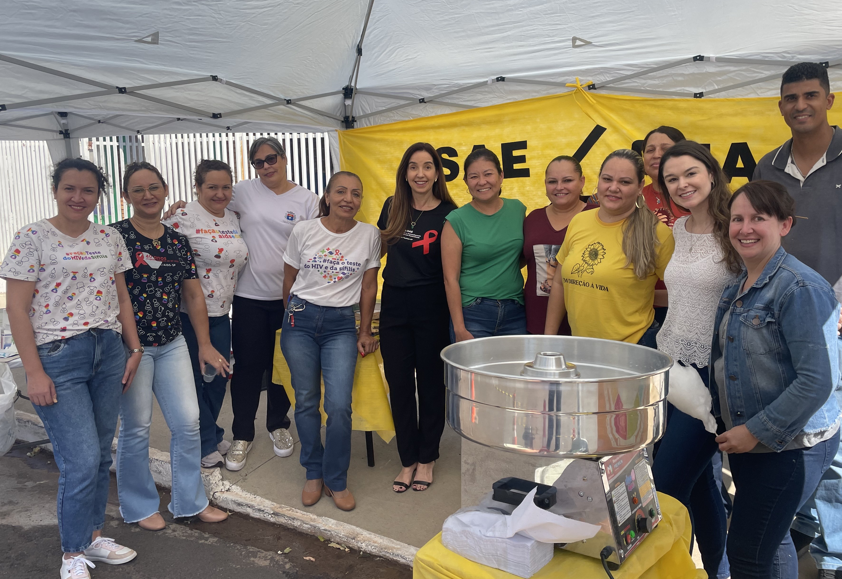 Setembro Amarelo: Secretaria de Saúde e SAE/CTA Realizam Ação de Prevenção Combinada no CAPS