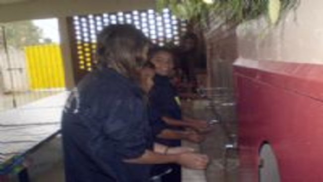 Escola “Helena Wirgues” intensifica campanha contra a gripe