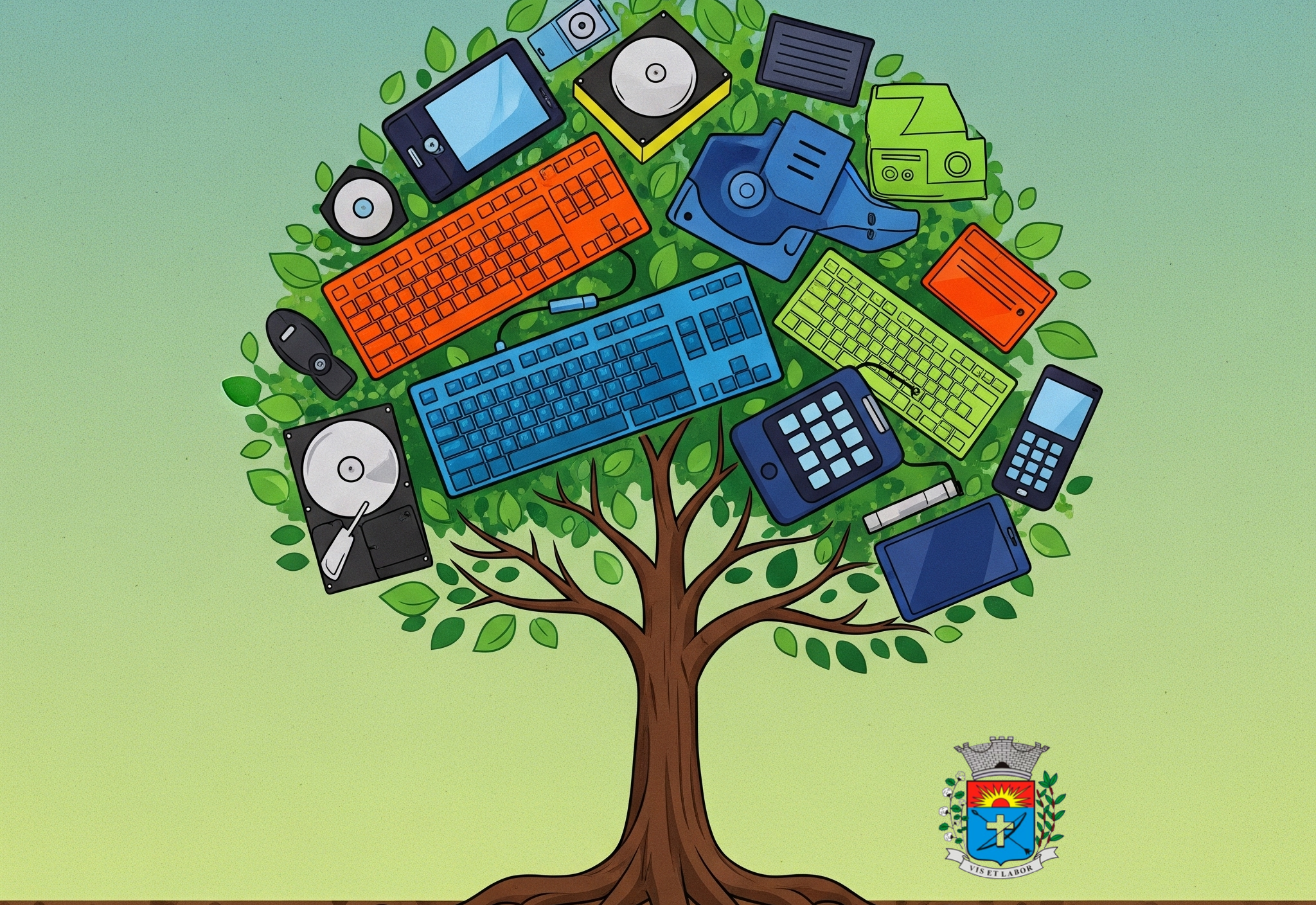 Meio Ambiente: Paraguaçu terá dia de coleta de eletrônicos e doação de mudas na Praça da Matriz