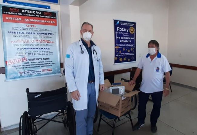 Paraguaçu recebe respirador de transporte para locomoção de pacientes
